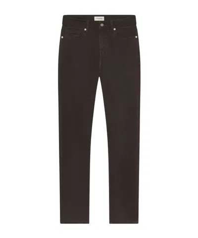 Frame Five Pocket Jeans In Black