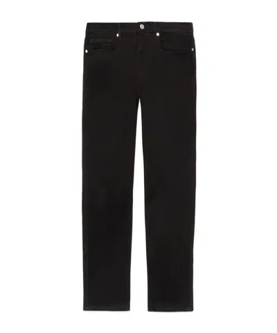 Frame Five Pocket Jeans In Black