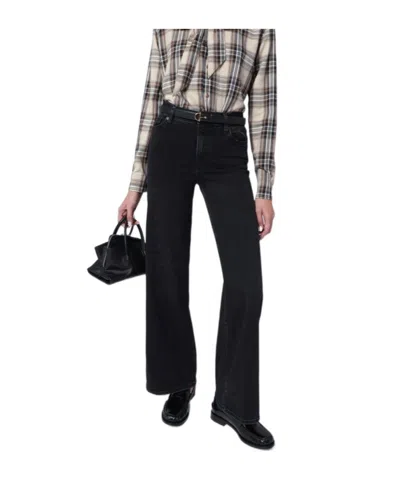 Frame Five Pocket Jeans In Black