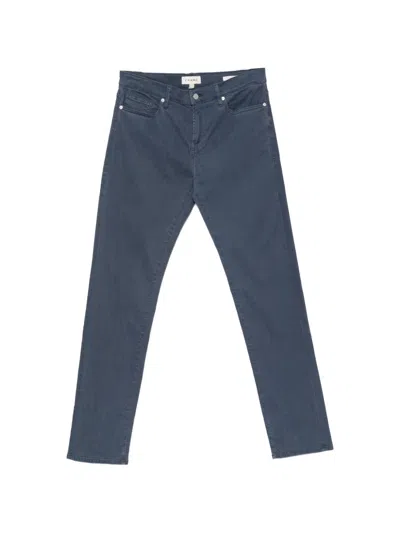 Frame Five-pocket Trousers In Blue