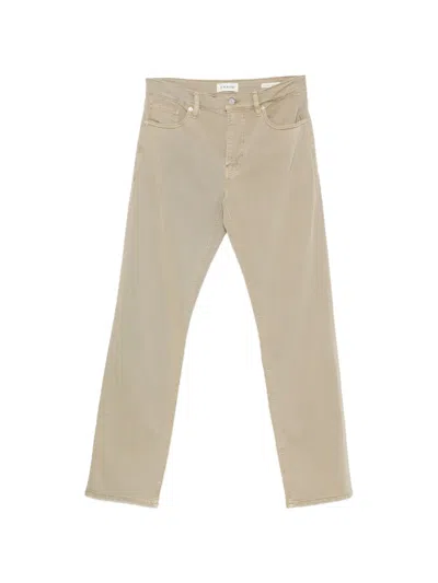 Frame Five-pocket Trousers In Neutral