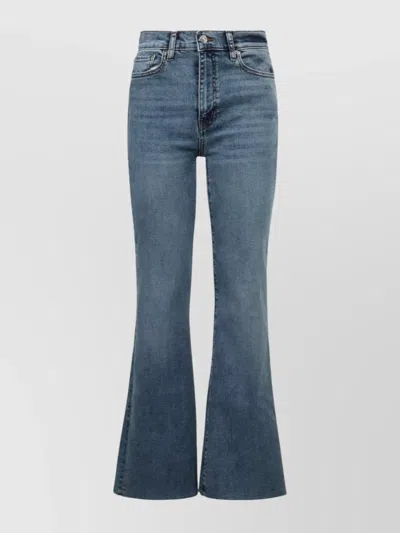 FRAME FLARE STRETCH JEANS BELT LOOPS