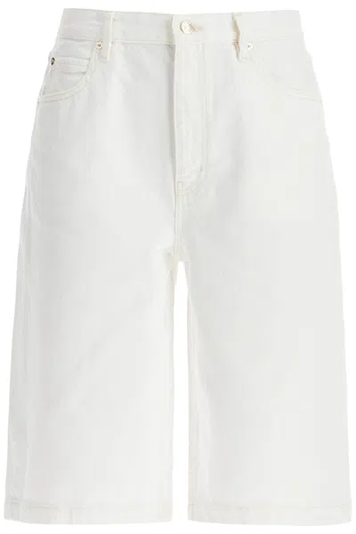 Frame The Boy Denim Shorts In Au Natural Clean