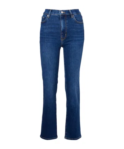 Frame Flared Jeans In Blue
