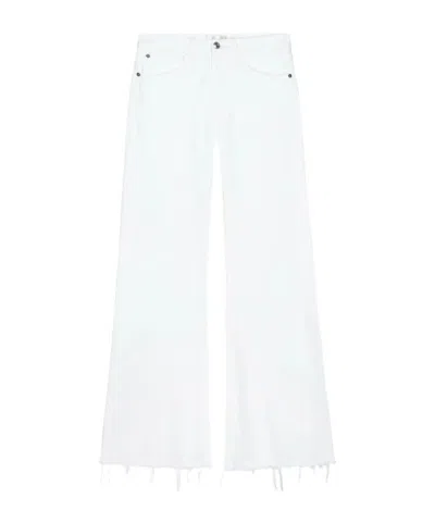 Frame Flared Jeans In Blue