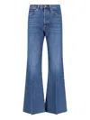 Frame Flared Jeans In Blue