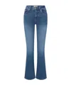 Frame The Icon Flared Jeans In Blue