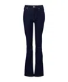Frame Reboot High-rise Bootcut Jeans In Blue