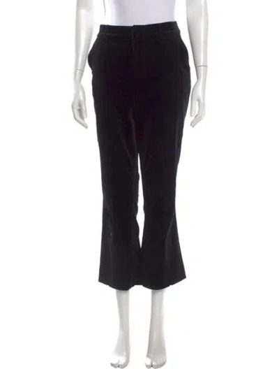 Pre-owned Frame Flared Pants In Black