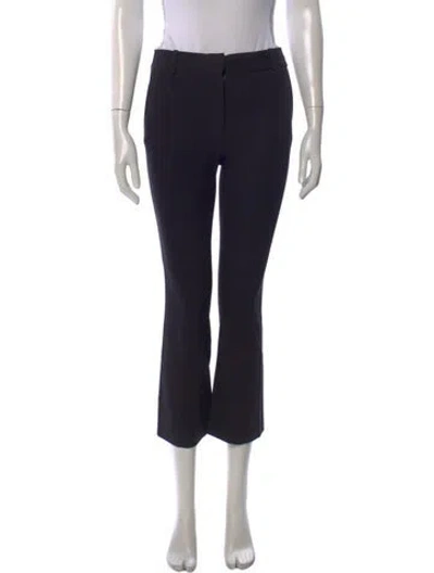 Pre-owned Frame Flared Pants In Black