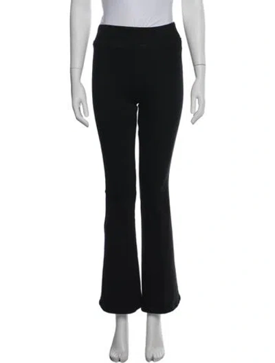 Pre-owned Frame Flared Pants In Black