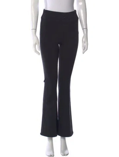 Pre-owned Frame Flared Pants In Black