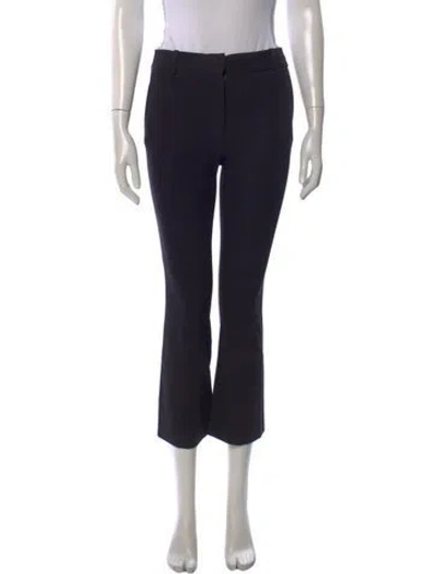 Pre-owned Frame Flared Pants In Black