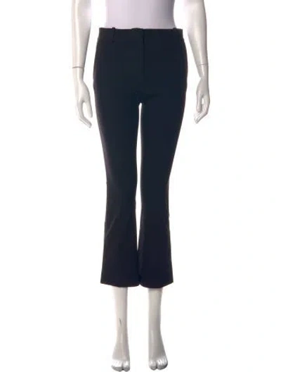 Pre-owned Frame Flared Pants In Black