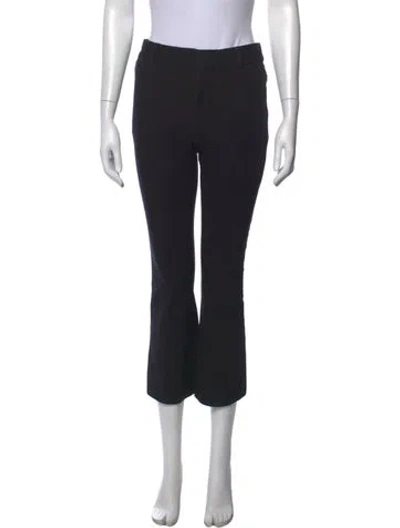Pre-owned Frame Flared Pants In Black