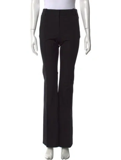 Pre-owned Frame Flared Pants In Black