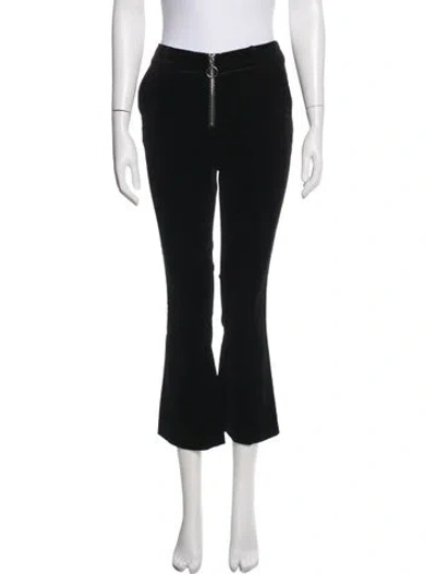 Pre-owned Frame Flared Pants In Black