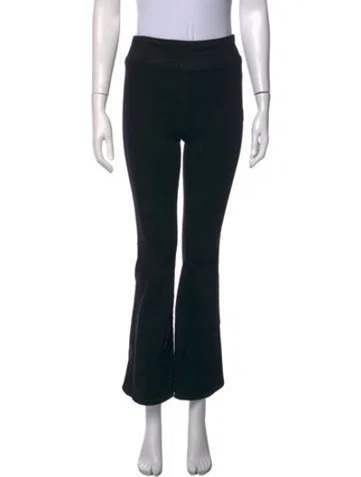 Pre-owned Frame Flared Pants In Black