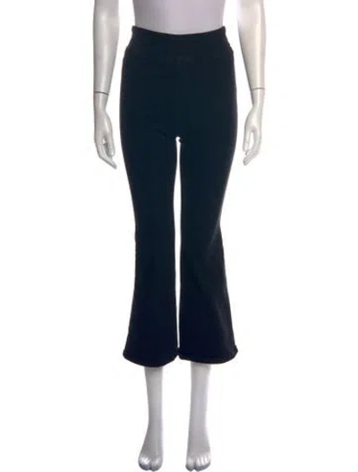 Pre-owned Frame Flared Pants In Black