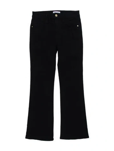 Pre-owned Frame Flared Pants In Black