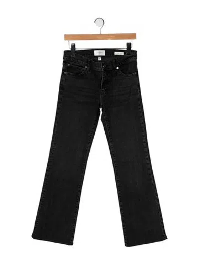 Pre-owned Frame Flared Pants In Black