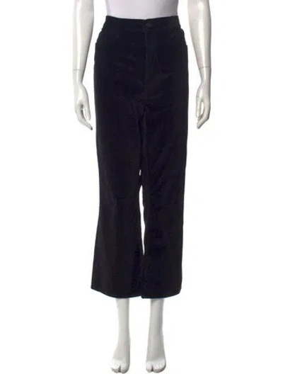 Pre-owned Frame Flared Pants In Blue