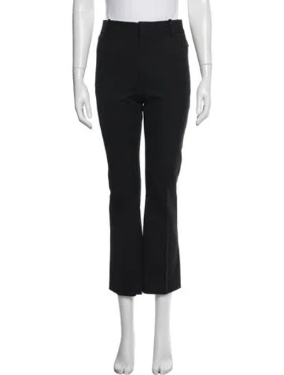 Pre-owned Frame Flared Pants In Blue