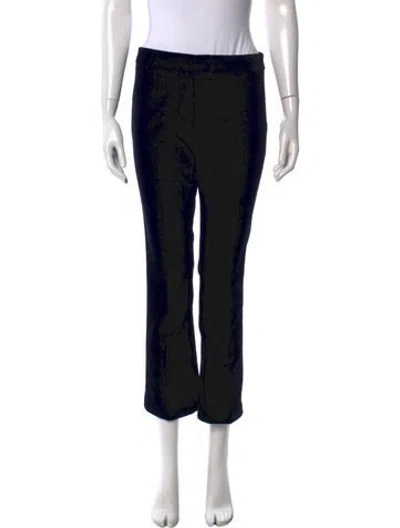 Pre-owned Frame Flared Pants In Blue