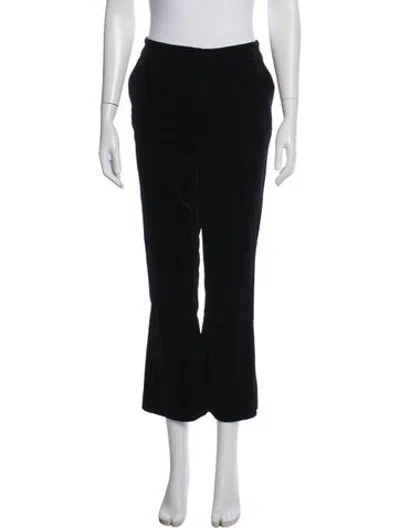 Pre-owned Frame Flared Pants In Blue