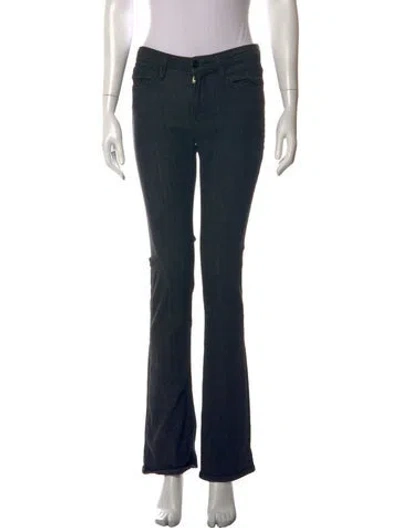 Pre-owned Frame Flared Pants In Multicolor