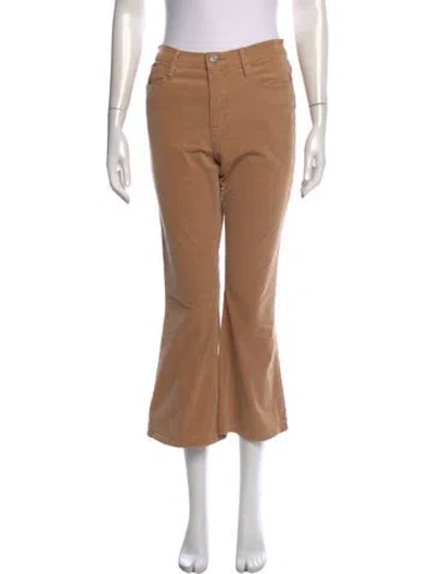 Pre-owned Frame Flared Pants In Neutral