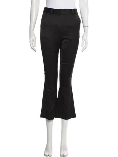 Pre-owned Frame Flared Pants W/ Tags In Black