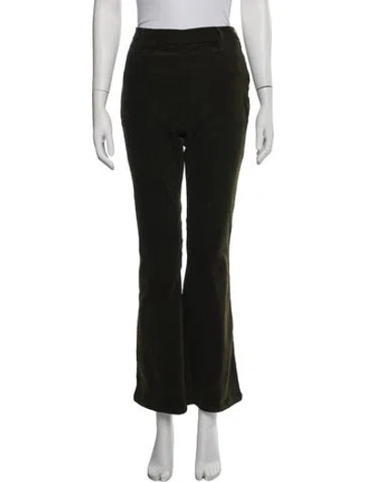 Pre-owned Frame Flared Pants W/ Tags In Black