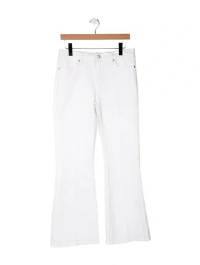 Pre-owned Frame Flared Pants W/ Tags In Blue