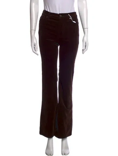 Pre-owned Frame Flared Pants W/ Tags In Brown