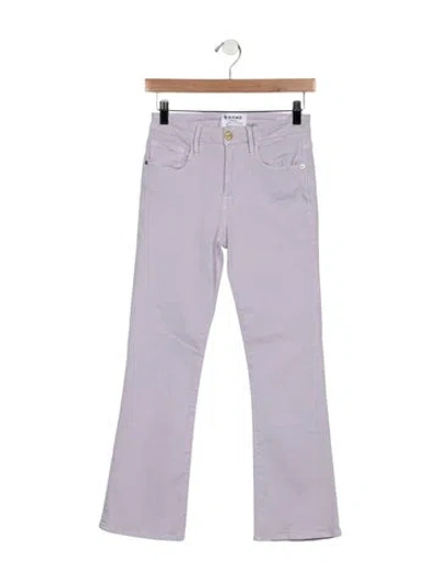 Pre-owned Frame Flared Pants W/ Tags In Gray