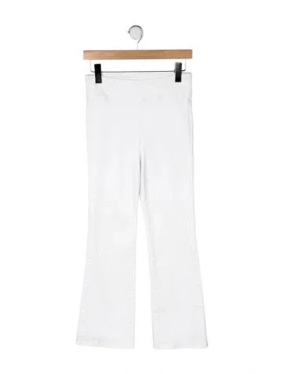 Pre-owned Frame Flared Pants In White