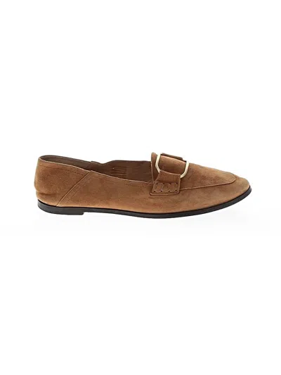 Pre-owned Frame Flats In Brown