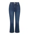 Frame Foxley Cropped Jeans In Blue