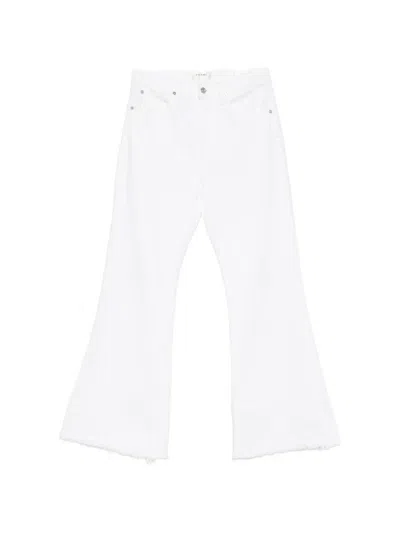 Frame Frayed-hem Jeans In Multi