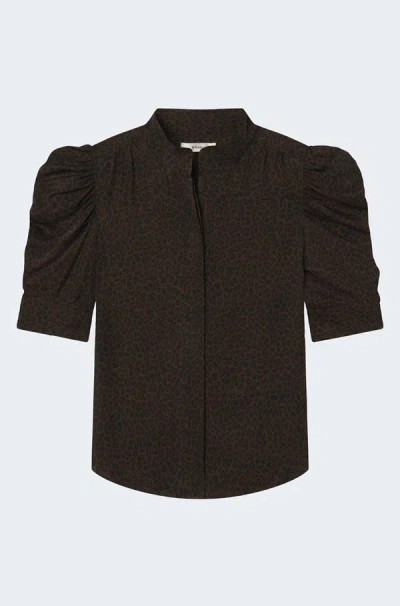 Frame Gillian Top In Leopard