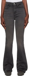 Frame Gray 'le Super Mini' Jeans In Tnda Tundra