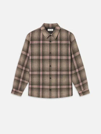 Frame H26 Shirt In Brown