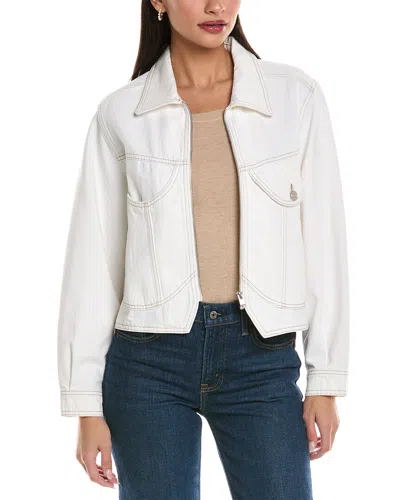 Frame Heart Jacket In Brown