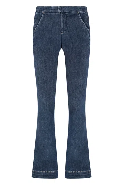 Frame High-rise Flared Jeans