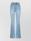 Frame High-rise Flared Jeans With Belt Loops