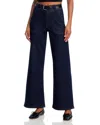 Frame Modern High Waist Wide Leg Jeans In Rinse