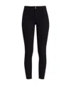 Frame Le High Skinny Jeans Billups Chewed In Black