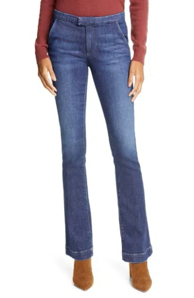 Frame High-rise Slim-fitting Jeans