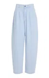 Frame High-rise Tapered Pants